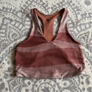 Prana Reversible Sports Bra Earthy Tones. Size M